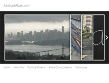 Tablet Screenshot of farshadabasi.com